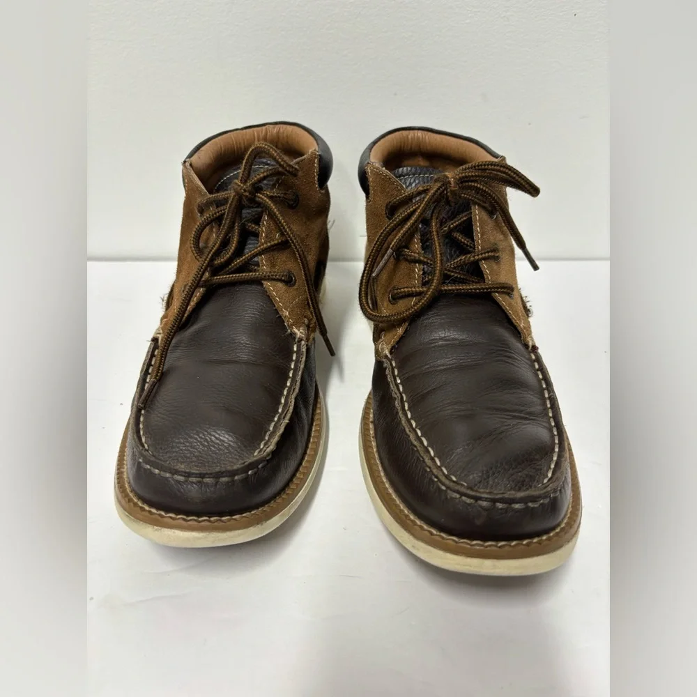 G.H. BASS & CO Pacific Brown Leather Lace Up Ankle Boot Men’s Size 7 1/2